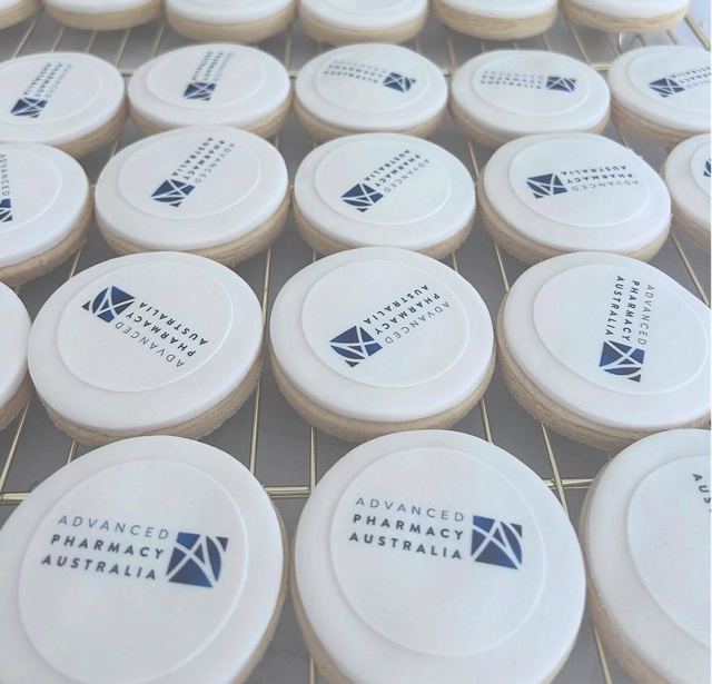 nat's baking brisbane corporate custom cookies